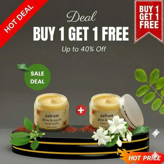 pack of 2 Zafrani Glow & White Beauty Cream - đ¯ (Guaranteed Results)